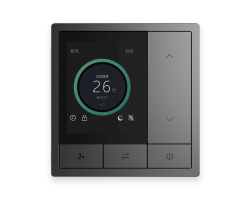 UIOT琴悅系列二合一溫控器
